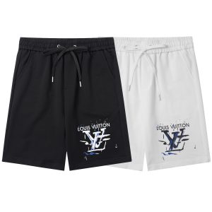 LV路易威登新款雙色印花短褲