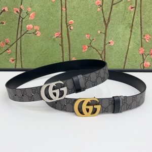 Gucci古馳经典双G腰带