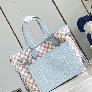 LV路易威登Damier Azur手提肩背包