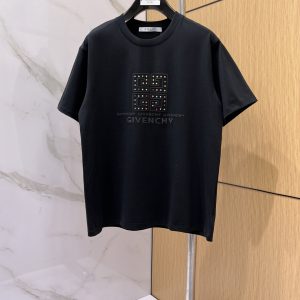 Givenchy纪梵希經典LOGO短袖T恤(黑)