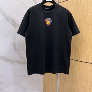 Versa*e范思哲短袖圆领T恤(黑)