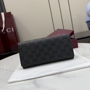 Gucci古驰経典双G長夾