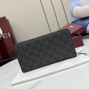 Gucci古馳経典双G全拉链長夾