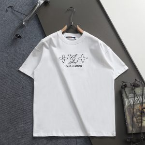 Louis Vuitton路易威登品牌英文短袖T(白)